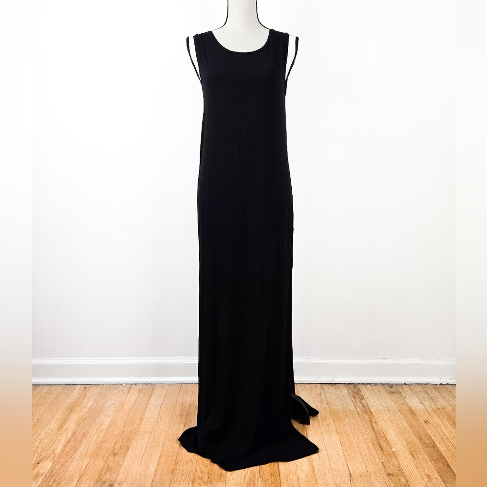 NWT Z Supply Black Knit Sleeveless Maxi Dress